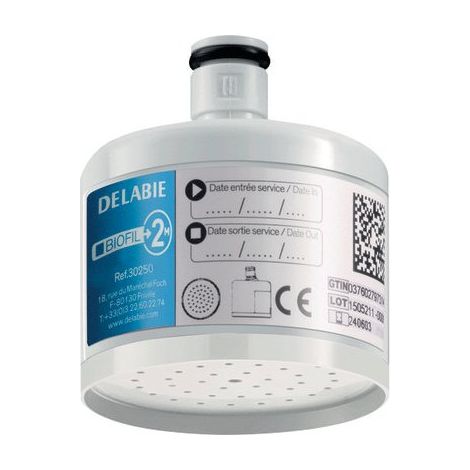 Filtre Delabie pour lavabo et douche BIOFIL 10 pièces 2 mois (1/2)