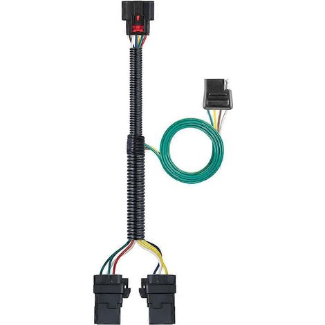 Kit de faisceau de câblage avec relais et connecteur d'attelage de remorque à 4 broches pour Chevrolet Equinox et GMC Terrain 2018-2024 (1/5)