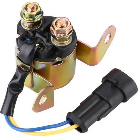 Componente elettrico per UTV, relè del solenoide di avviamento, ferro anti-interferenza per aggiornamento.