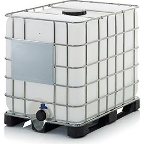 Cuve de récupération d'eau de pluie 1000L – Poche rénovée – Grillage translucide – Pour liquides non dangereux – 120x100x115 cm – Dare Win Store (1/2)