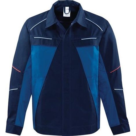 Schweißerschutz-Blousonjacke Pro-Line 2304 Gr.48 marine/kornblau