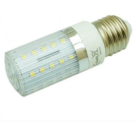 TRADE SHOP - Lampadina Led E27 6 Watt Tubo Mais Luce Calda Naturale Fredda Illuminazione Led - -Bianco Freddo      - (1/2)
