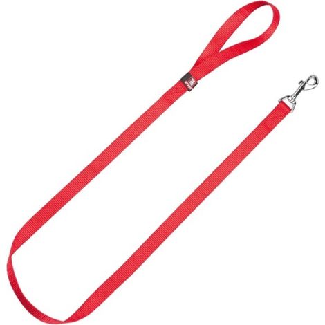 Correa de Nylon para Perros 120 cm x 1.5 cm Color Rojo