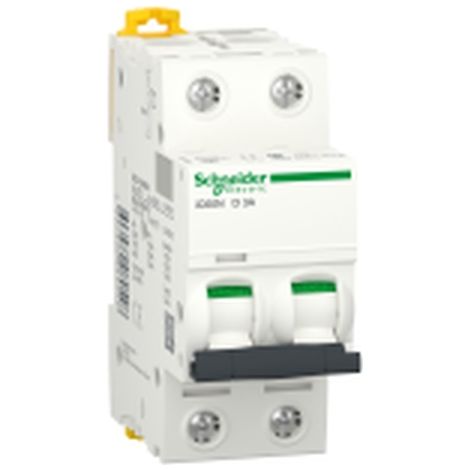 Schneider A9F75203 Leistungsschalter 3 A - Acti9 - iC60N - 2P - Kurve D