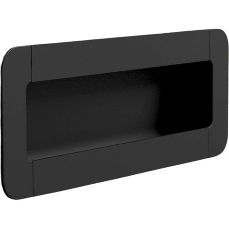 Poignée Encastrée RECESSED en Aluminium et ABS, Cuisines et Salles de Bain (139 mm, Noir Cobalt) - NAVARRO AZORÍN (1/5)