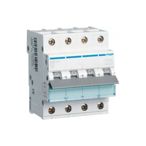 Leitungsschutzschalter 4pol. B-16A, 6kA (1/2)