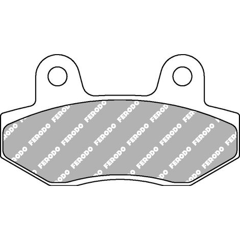 Plaquette de frein Semi-Métal Eco-Friction Route - R90