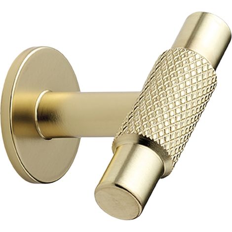 Möbelnkopf Manor ø 14mm, Möbelknauf Tiefe 39mm, Zinkdruckguss gold