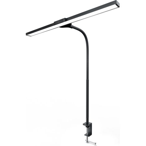 CSL Klemmleuchte, LED Monitorlampe, Bildschirmlampe mit Dimmfunktion, Monitor Leuchte / Lampe, Screenbar dimmbar, 3 Lichtfarben, schwenkbar (1/5)