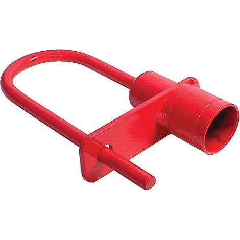 Robert-Couillet Candado de asa triangular rojo 11 mm