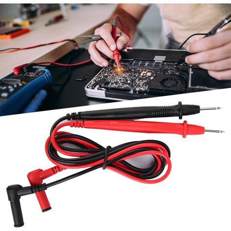 Paar UT L20 Multimeter-Messleitungen mit Schutzhülle – Messzubehör (1/5)
