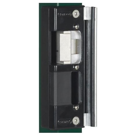 Locinox – Gâche électrique pour serrure à encastrer – Fonctionnement à rupture de courant – Compatible avec serrures LOHMETAL – Résistance 500 kg