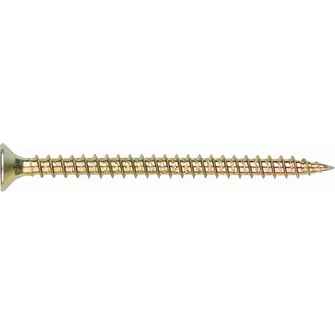 100 vis à bois PZ3 tête fraisée 6 x 150 mm bichromaté - TPPO60150 - Index