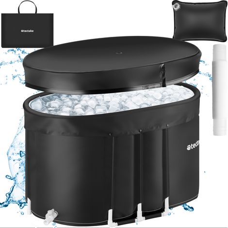 Baignoire à glace avec isolation triple et cadre en aluminium