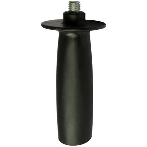 Poignée latérale pour meuleuse d'angle, poignée auxiliaire noire pour meuleuse d'angle pour perceuse à main, outil électrique, meuleuse (filetage M12) (1/5)