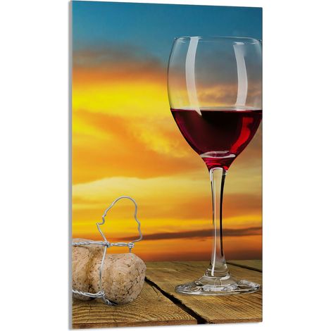 Tabla de cortar vidrio 30x52 Vino (1/5)