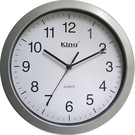King Home WANDUHR Kunststoff 30x4 cm grau (1/4)