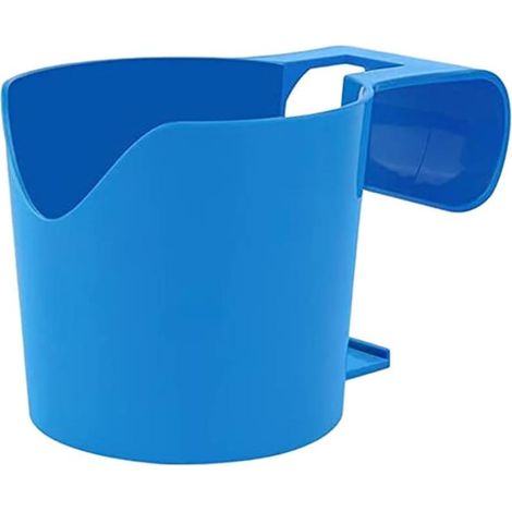 Lntyq 4er-Pack universelle Getränkehalter für Aufstellpools – kein Auslaufen – Pool-Zubehör für Sonnenbrillen und Dosen – Blau (1/4)