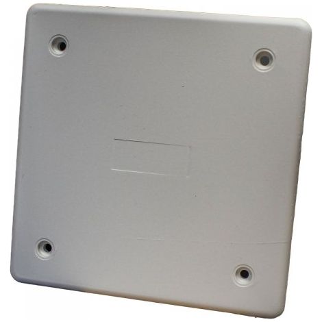Coperchio per cassette di derivazione da incasso, 92x92 mm, ideale per protezione e copertura di impianti elettrici, PT01