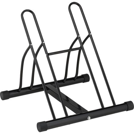 Portabicicletas negro para 2 bicicletas