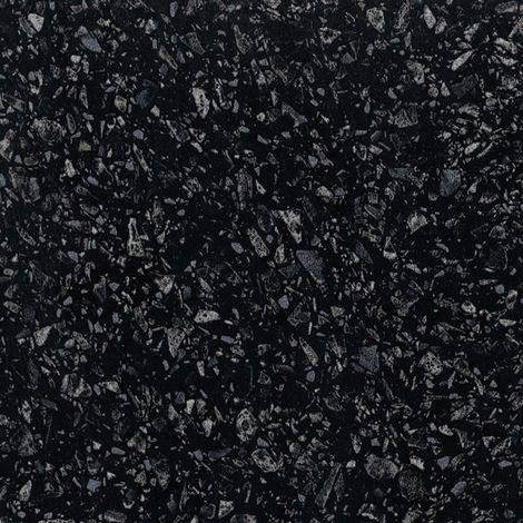 Hudson Reed Furniture Worktop 2000mm Wide x 365 Depth - Black Astral Quarts (Cut to size by Installer)