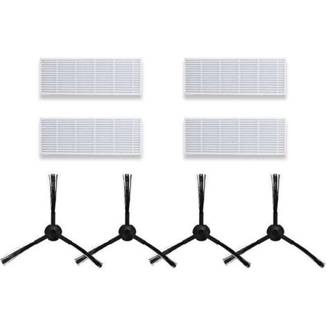 consommables Accessoires pices Lot brosse latrale pour HEPA iLife A4A4S A6robot aspirateur