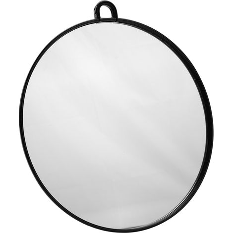 Miroir rond à main professionnel avec poignée pour usage personnel et salon de coiffure (1/5)
