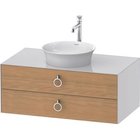 Duravit White Tulip, Waschtischunterbau wandhängend, Breite 1000 (1/2)