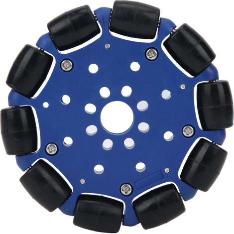 Roue omnidirectionnelle en caoutchouc pour robot - 5604-0014-0096 (1/5)