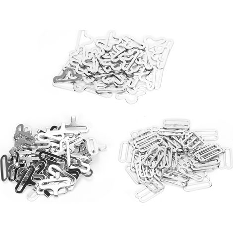 Lot de 50 crochets réglables en laiton, forme 8 et montagne, mousquetons pour nœud papillon ou sac à dos (1/5)