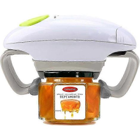 Ouvre-boîte électrique, ouvre-bouteille automatique mains libres à un bouton, adapté à différentes tailles. (1/4)