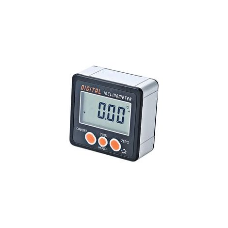 Inclinomètre Numérique, 0-360°, Base Magnétique (1/5)