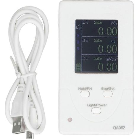 Handliches, wiederaufladbares EMF-Messgerät mit USB-Anschluss zum Detektor elektromagnetischer Felder (1/4)