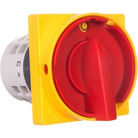 Nockenschalter / Hauptschalter / 0-I 3P 25A für Vorhängeschloss IP65 Bogen E25-15RG 952519