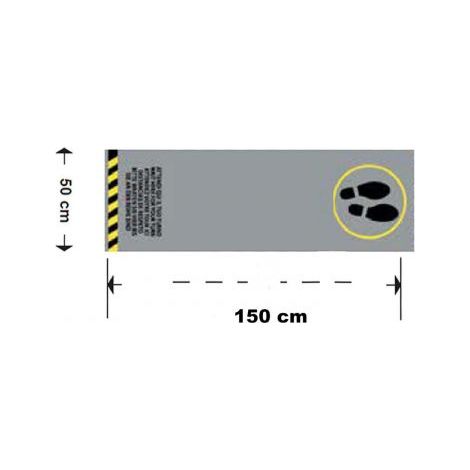 PASSATOIA "RISPETTO" PER DISTANZA SICUREZZA LOCALI PUBBLICI H 50 LUNGHEZZA 150cm (1/4)