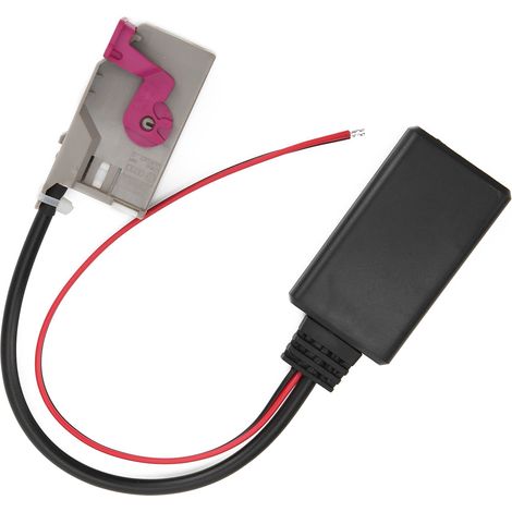 Module Bluetooth Voiture Adaptateur Audio Sans Fil Câble AUX-IN 32Pin Remplacement pour Audi A3 A4 A6 A8 TT R8 RNS-E (1/5)
