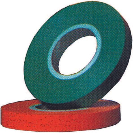 Nastro per legatrice in pvc - mt.26 x mm.0,15x11h verde