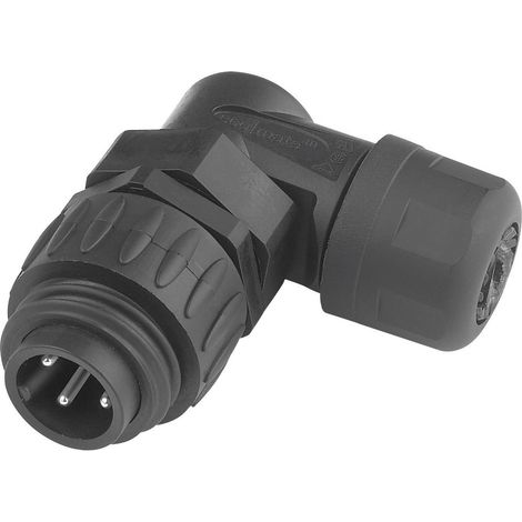 Amphenol C016 30K006 100 12 Rundstecker Stecker, gewinkelt Gesamtpolzahl: 6 + PE Serie (Rundsteckver (1/2)