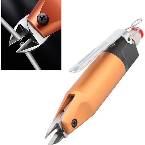 Ciseaux pneumatiques HS5-F1S, ciseaux à air comprimé, ciseaux pneumatiques pour résine Flat-Jet, pinces coupantes pour carottes de plastique souples et rigides
