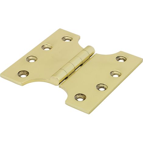 TIMCO Parliament Brass Hinges Polished Brass - 102 x 100