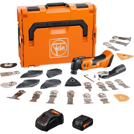 Utensile Multifunzione FEIN MULTIMASTER AMM 700 MAX TOP AS (1 x 5,0 Ah + GAL1880CV + L-Boxx 136)