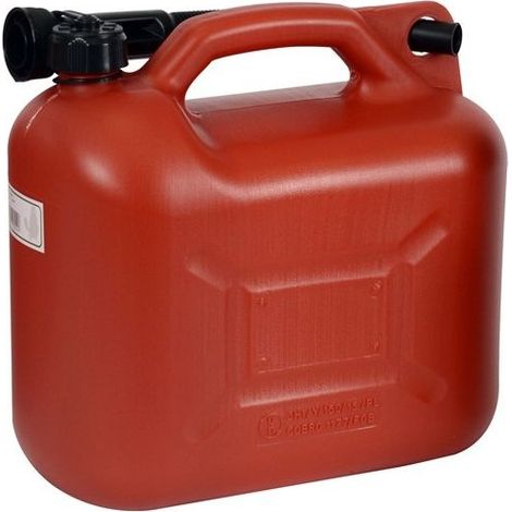 Jerrican plastique avec bec verseur 10L UNIVERSEL