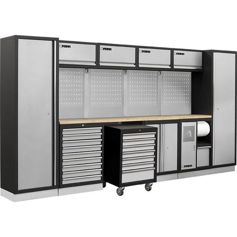 Muebles modulares muebles de taller bancos armarios cajoneras Fervi A007P