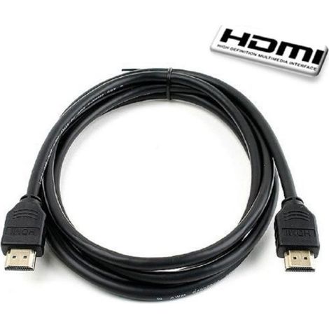 Câble HDMI - STRAßE GAME - 1,8 m - Connecteurs dorés - Compatible TV, Xbox 360, PS3 (1/4)