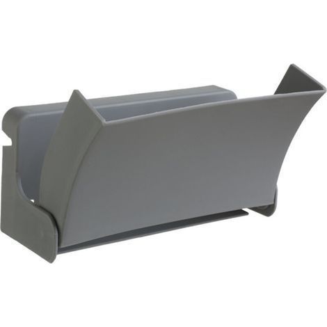 Support Chaussure Mural Pliable étagères - rangement chaussures 22.5X13.5X10.5CM pliable mural pour étagère murale, sans perçage, cintre à couloir et couloir, économiser de l'espace, gris, 1 piè (1/4)