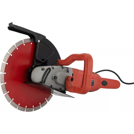 Gojoy – Scie à béton électrique 3000W – Vitesse 4300 tr/min – Profondeur de coupe 110mm – Diamètre de lame 304mm – Coupe sans poussière (1/5)