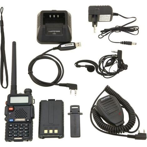 Baofeng UV-5R Talkie-walkie FM radio VHF/UHF-Ywey (1/5)