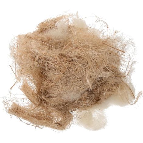 Matériel De Nidification D'Oiseaux 40 g Fournitures De Nidification Naturelles Pour Cage Et Nichoir Fibre De Jute Herbe De Raphia Corde Fine Pour Oiseaux Hamsters Lapins Et Cochons De Guinée (1/5)