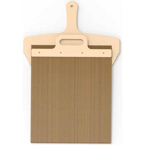 Pelle à pizza coulissante, anti-adhésive avec poignée en bois – Pelle à pizza coulissante pour un transfert facile – Parfait pour les fours intérieurs et extérieurs, pierre, barbecue (Smart Pizza) (1/5)