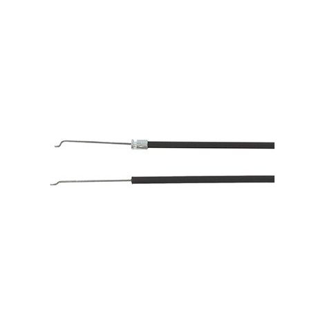 Universelles starres Kabel mit "Z" und Kunststoffummantelung, kürzbar und nachstellbar, mit abgedichtetem Anschluss. Kabel: 1800 mm, Ummantelung: 1670 mm.